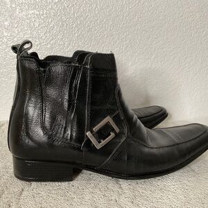 Men’s Dress Ankle Boots Croco Toscano Short Ankle Boots  Size 25  US 6.  Made in